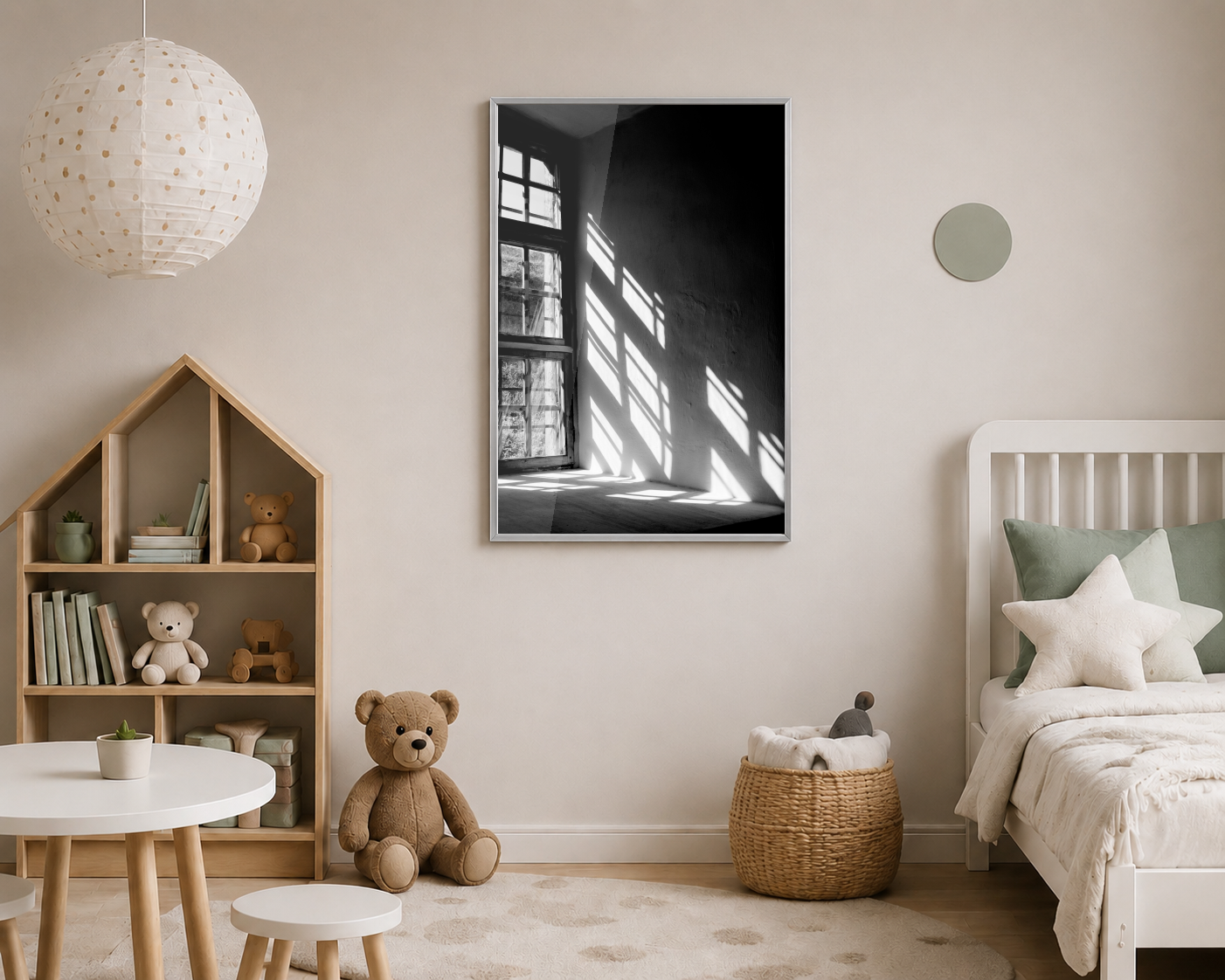 Pencereden Süzülen Işık Posteri