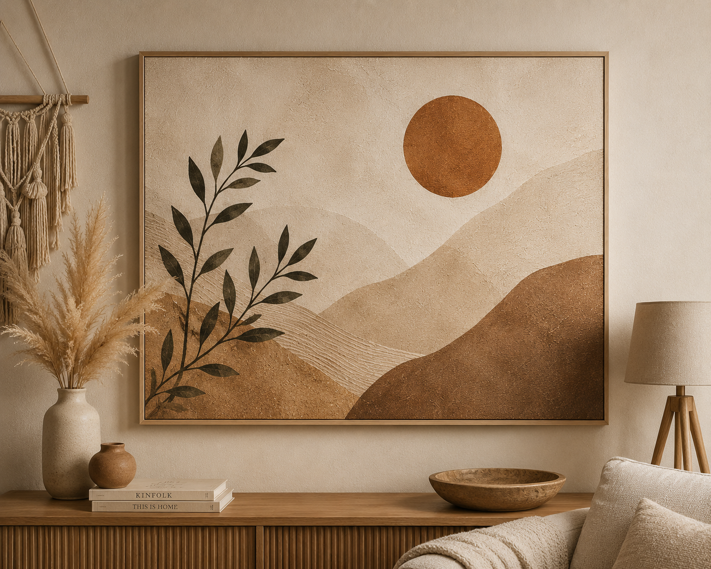 Boho Dekoratif Poster